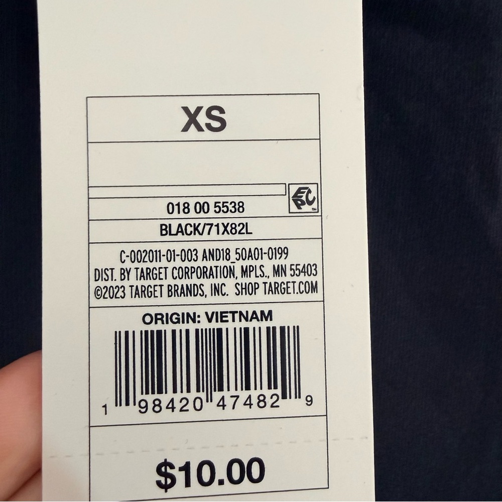 A New Day  Women’s XS Black Tee NWT - Picture 2 of 4